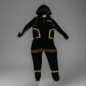 Fortnite Dark Voyager Costume One Piece Zip Up Teen One Size